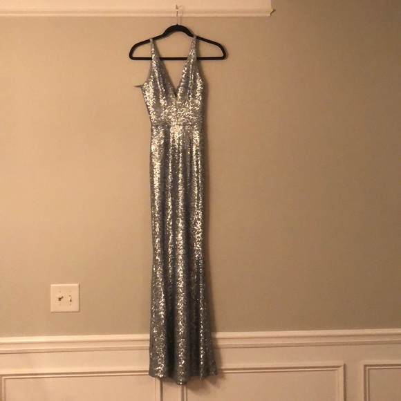 Dress the population Harper mermaid gown - Picture 4 of 4